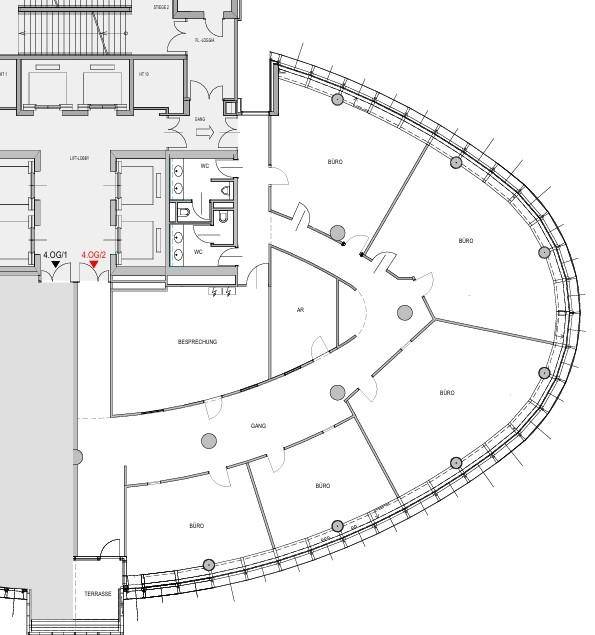 1220 Wien, Donau-City-Straße 6 Plan 4.OG ca. 363m²