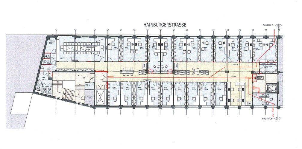 1030 Wien, Hainburger Straße 33 Plan 4.OG ca. 638 m²