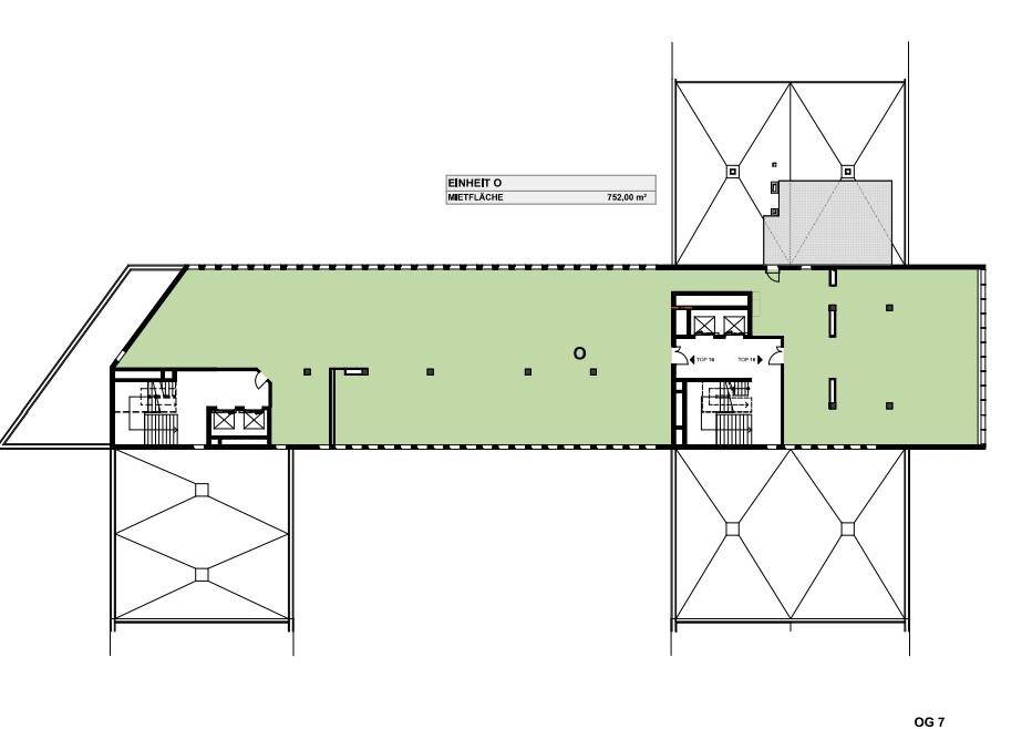 1110 Wien, Brehmstraße 12 7. OG ca. 752 m² + 65 m² Terrasse