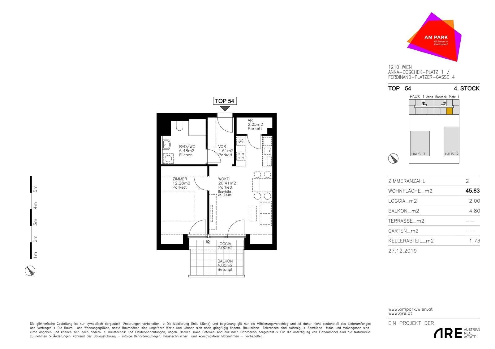 Plan Am Park Haus 1 Top (54)