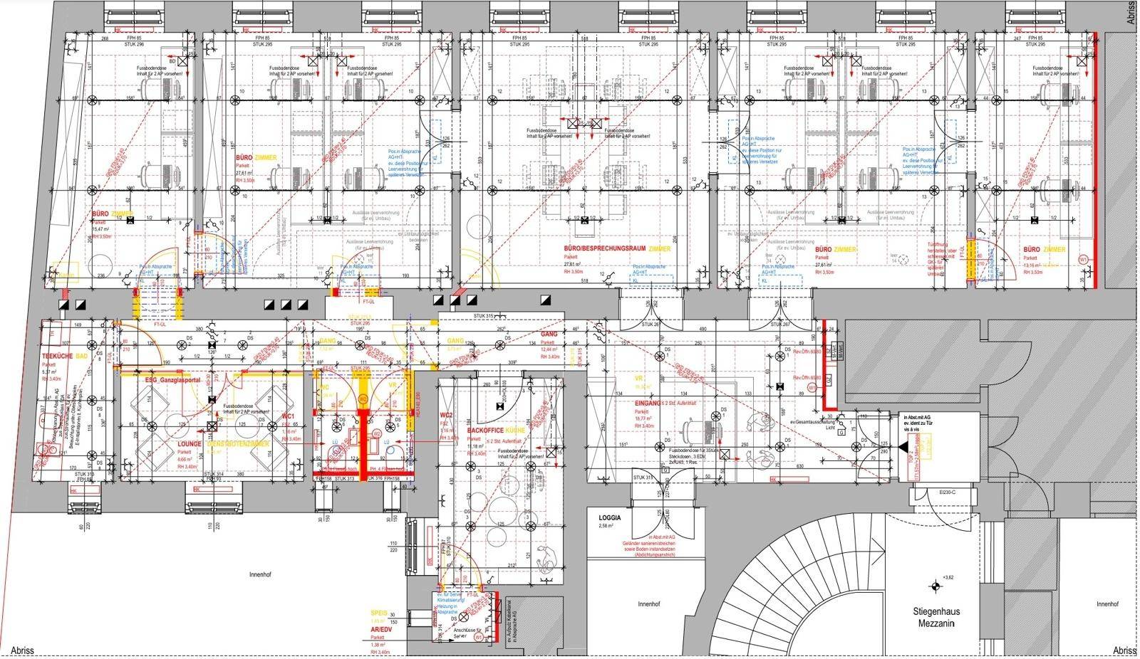 1010 Wien, Garnisongasse 3 Top 2 Plan