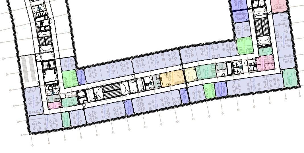 1020 Wien, AUSTRIA CAMPUS BT 3 Plan 4.OG E F ca. 1782