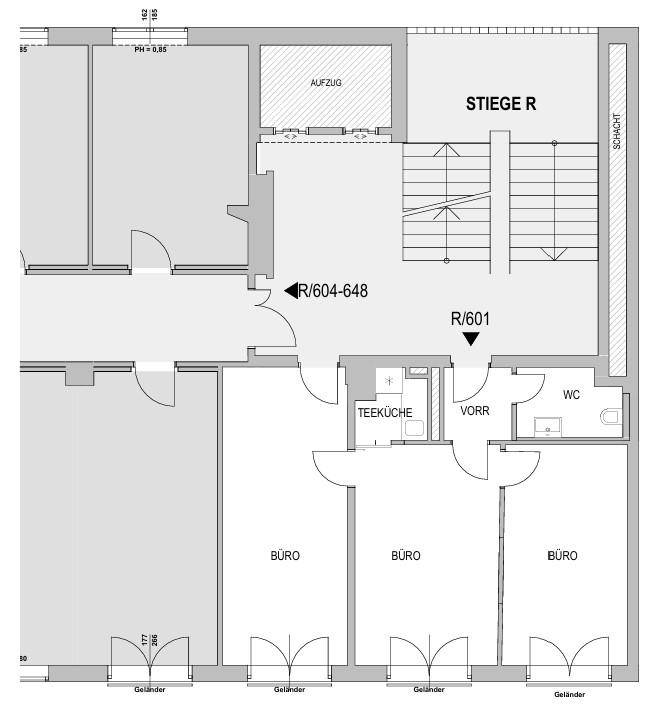 1010 Wien, Opernring 1 Plan 6.OG Top R 601-603 ca.60m2