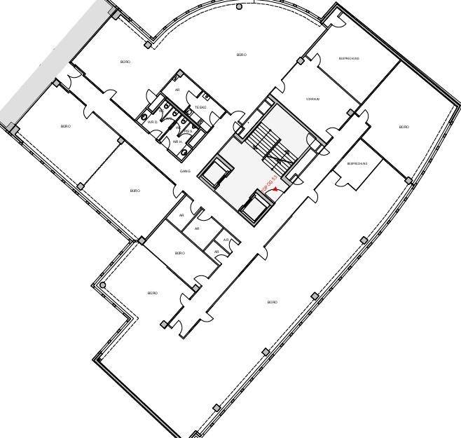 1040 Wien, Wiedner Hauptstraße 120 Plan 5.OG ca. 795m²