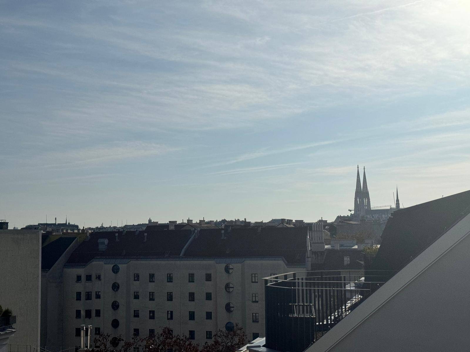 Votivkirche Aussicht Terrasse 2.DG