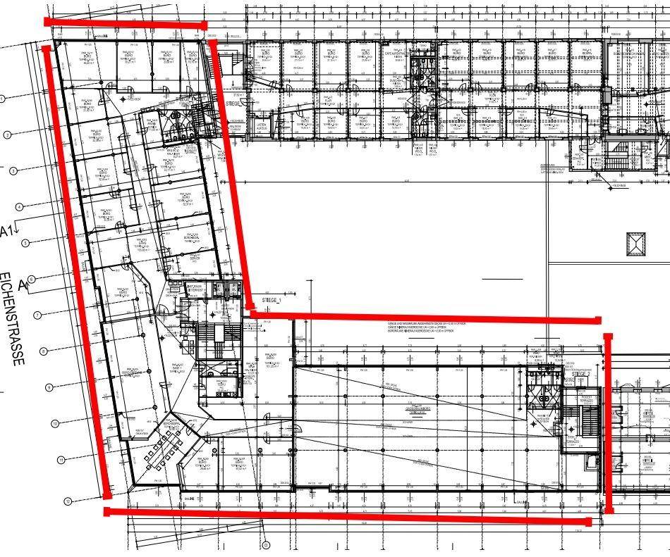 1120 Wien, Wolfganggasse 58 3.OG Büro 1.407 m²