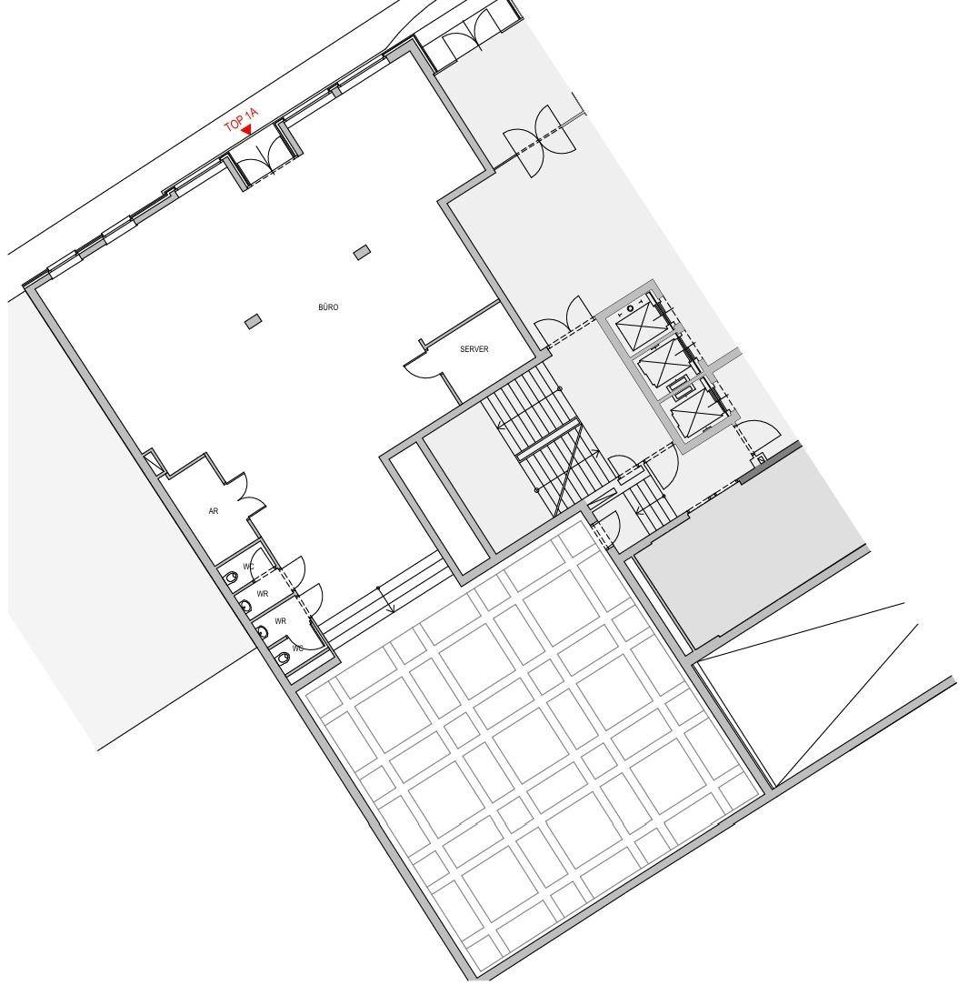 1090 Wien, Kolingasse 12 Plan Eg Top 1A ca320m2