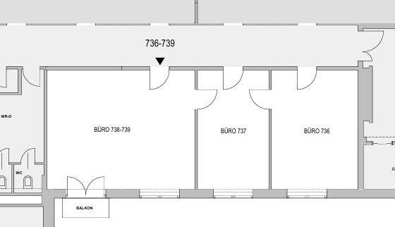 1010 Wien, Opernring 1 Plan 7.OG Top E 736-739 ca.70m2