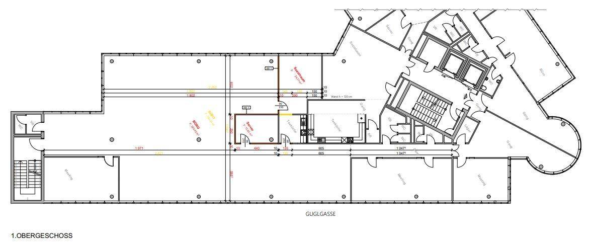 1030 Wien, Guglgasse 15 OCG 1.OG 575 m²