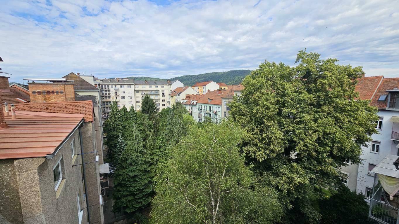 Weitblick vom Balkon