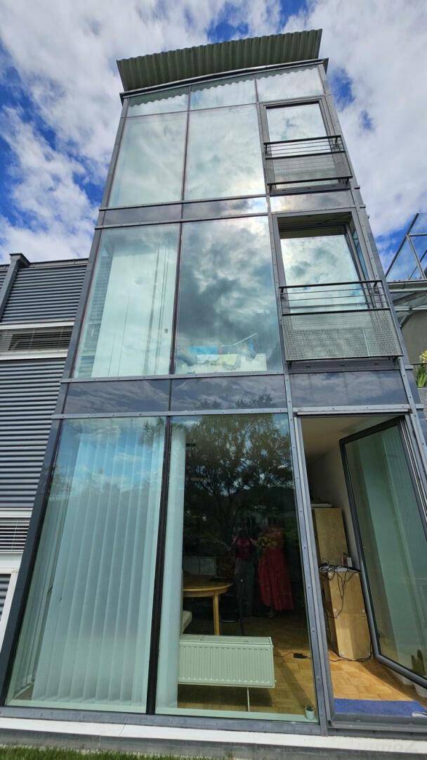 Ansicht Haus von der Terrasse