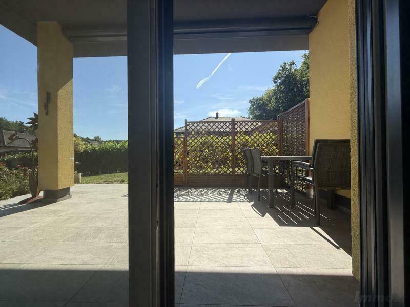 Blick vom Wohnbereich