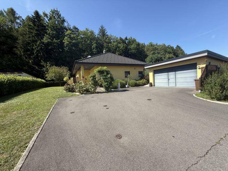 Ansicht Haus Garage