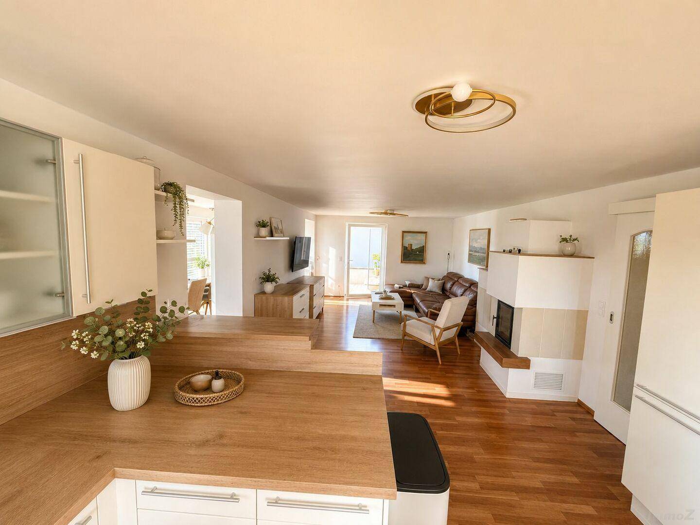 Baumeisterhaus mit Panoramablick - ein Zuhause, das mehr kann! Moderne Technik trifft private Wohlfühlmomente in Sackgassenlage! Blick über das Raabtal – pohled 6