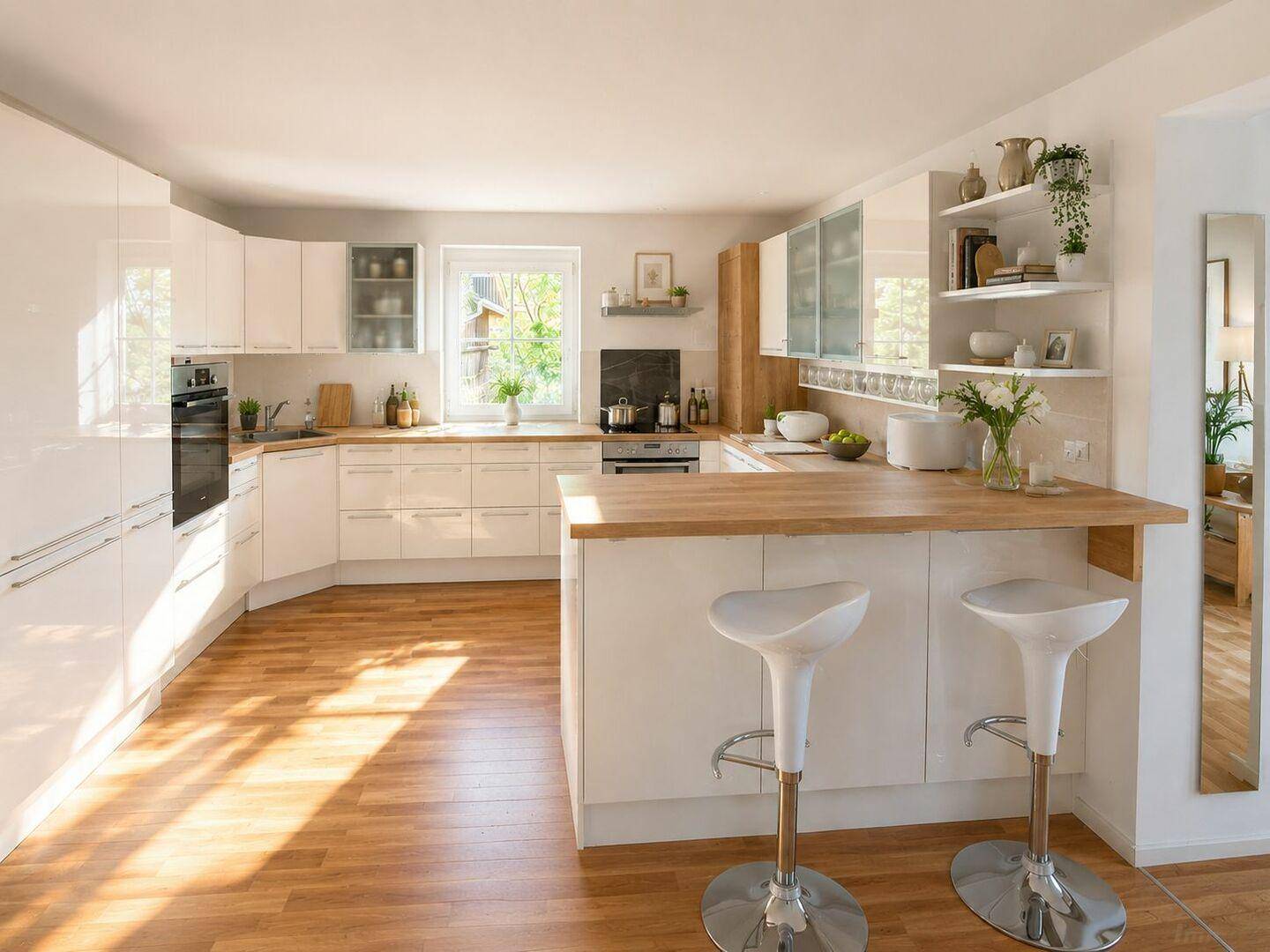 Baumeisterhaus mit Panoramablick - ein Zuhause, das mehr kann! Moderne Technik trifft private Wohlfühlmomente in Sackgassenlage! Blick über das Raabtal – další