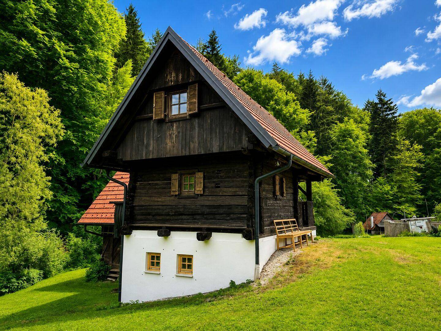 Naturparadies mit eigenen Fischteichen, Bachzugang und bewilligtem Ausbau - 5.548m² Freiheit – pohled 5