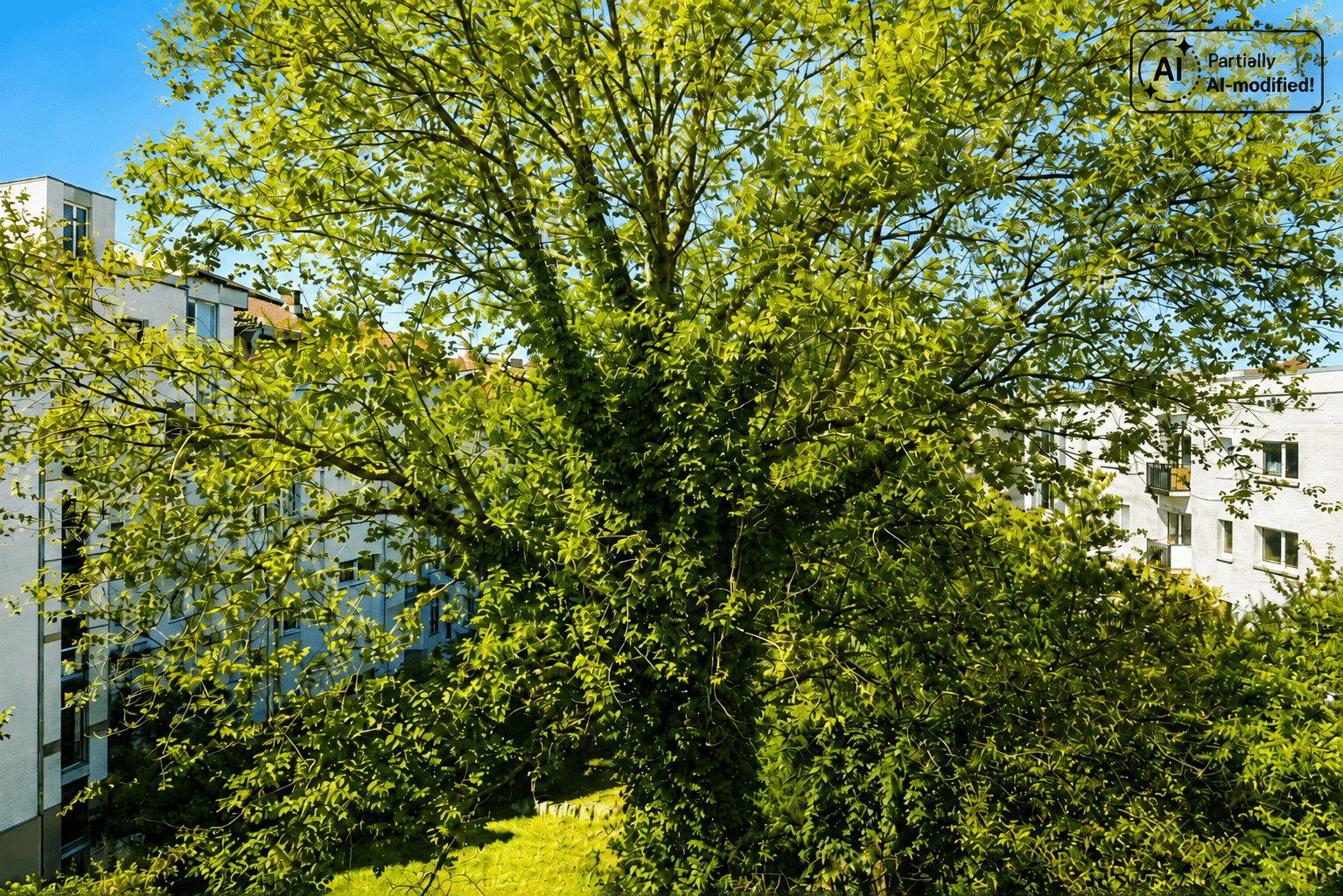 Blick von der Dachterrasse