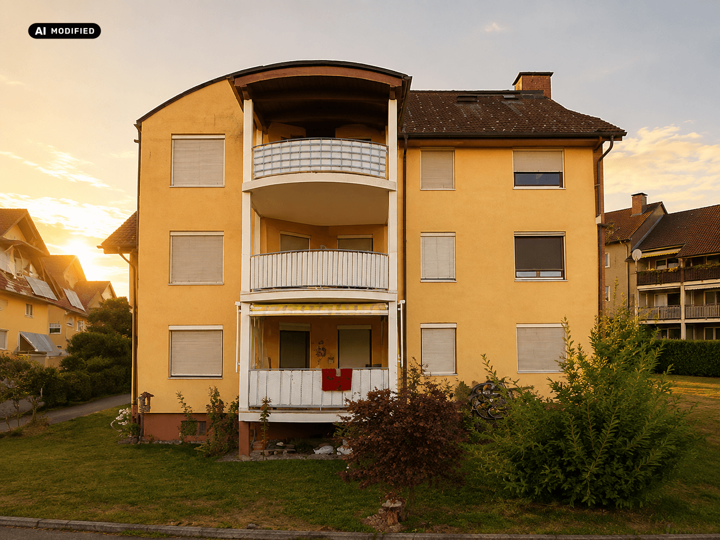 KI-bearbeitet – Außenansicht