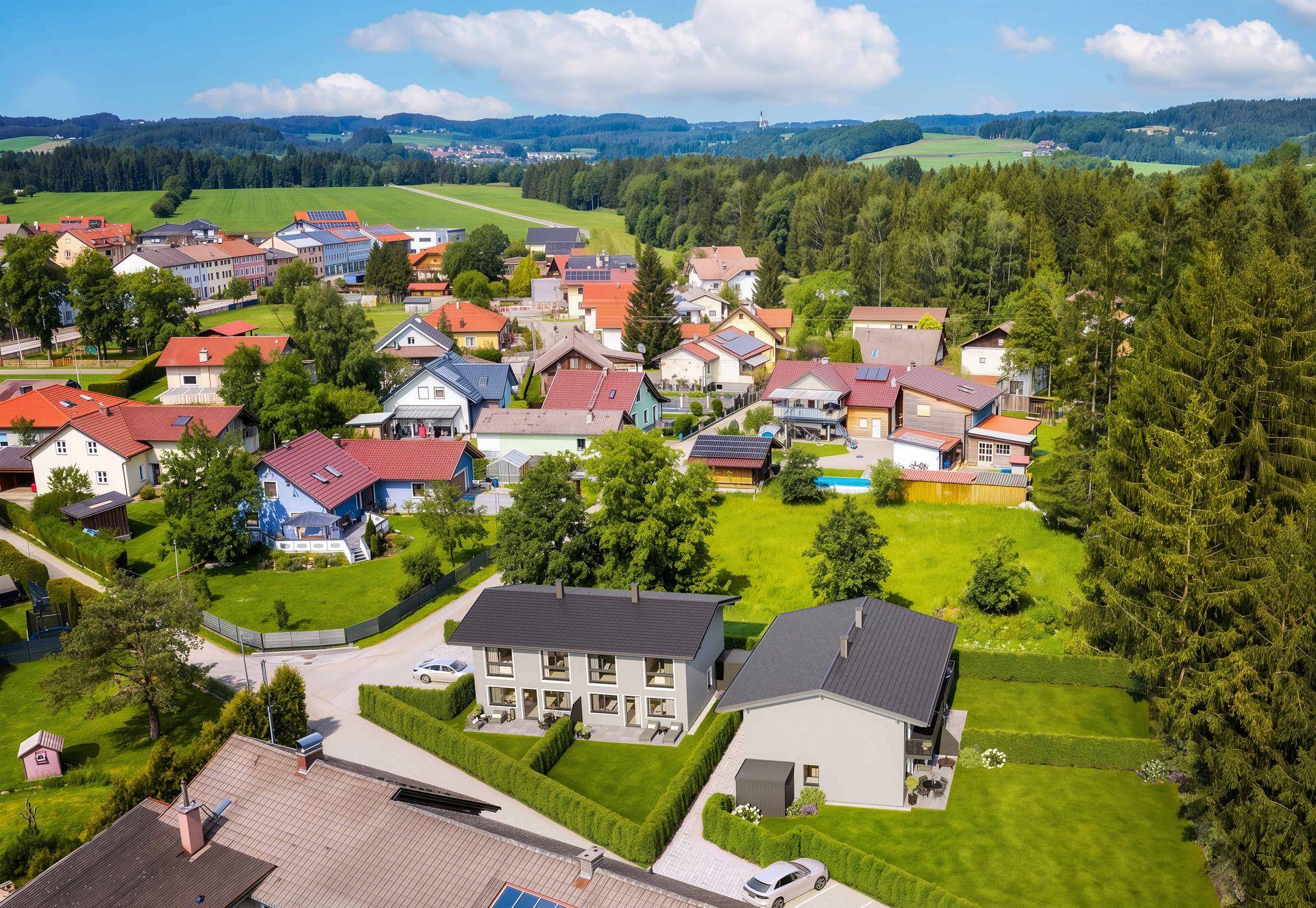 Neubau-Doppelhaushälften in sonniger Ruhelage – schlüsselfertig, komfortabel, familienfreundlich - Ansicht 4