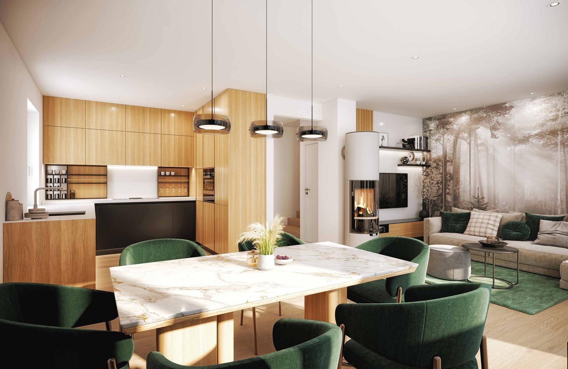 Neubau-Doppelhaushälften in sonniger Ruhelage – schlüsselfertig, komfortabel, familienfreundlich - Ansicht 3