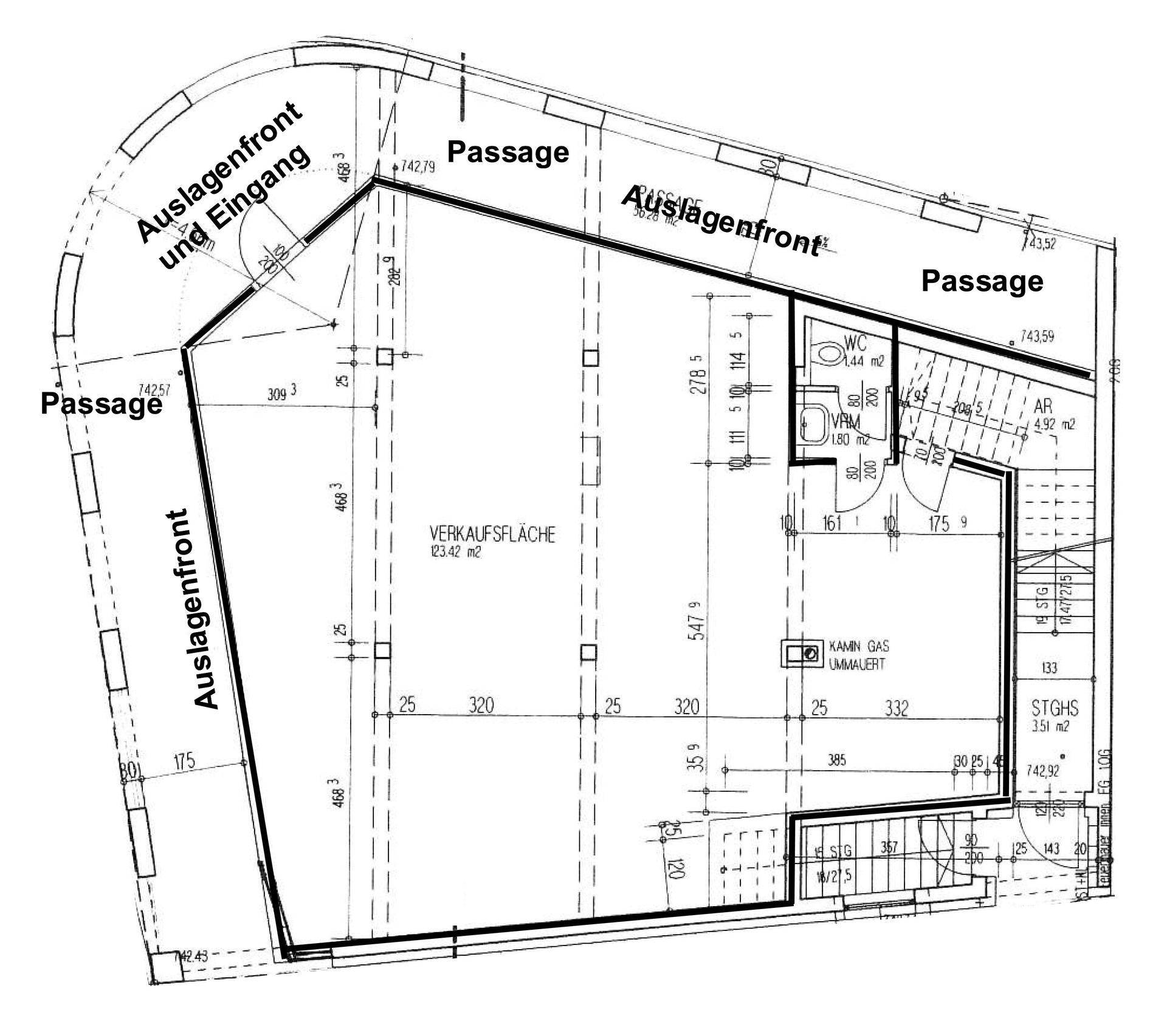 Geschäftslokal in Top-Zentrumslage in Saalfelden - 131 m² - Ansicht 6