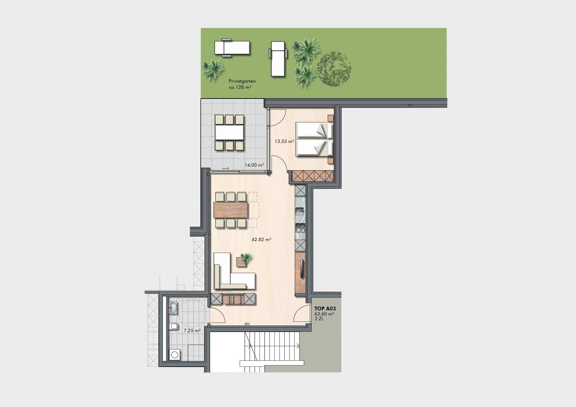 Grundriss Haus A_TOP A03-EG