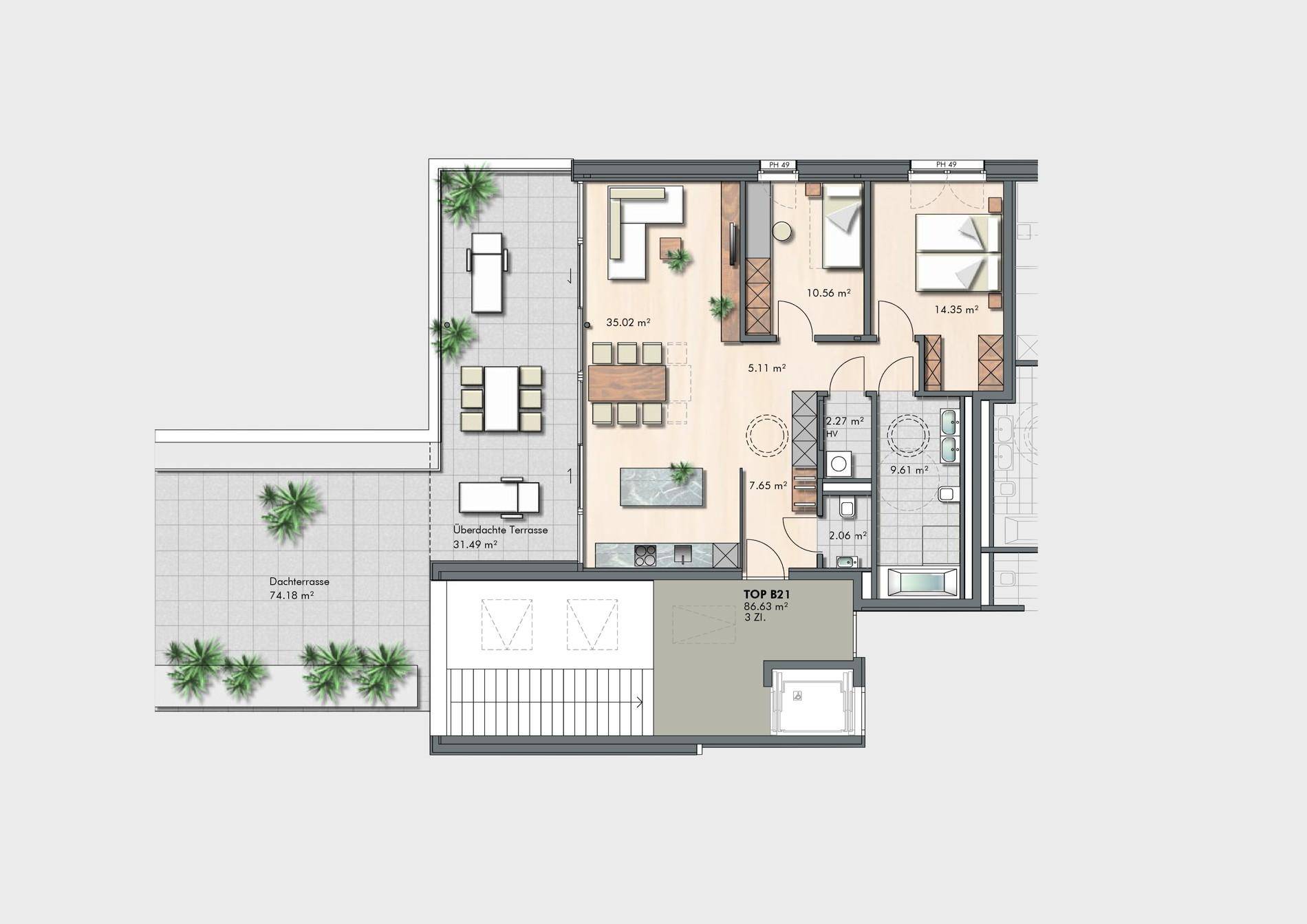 Deltapark_Haus B_TOP B21-DG