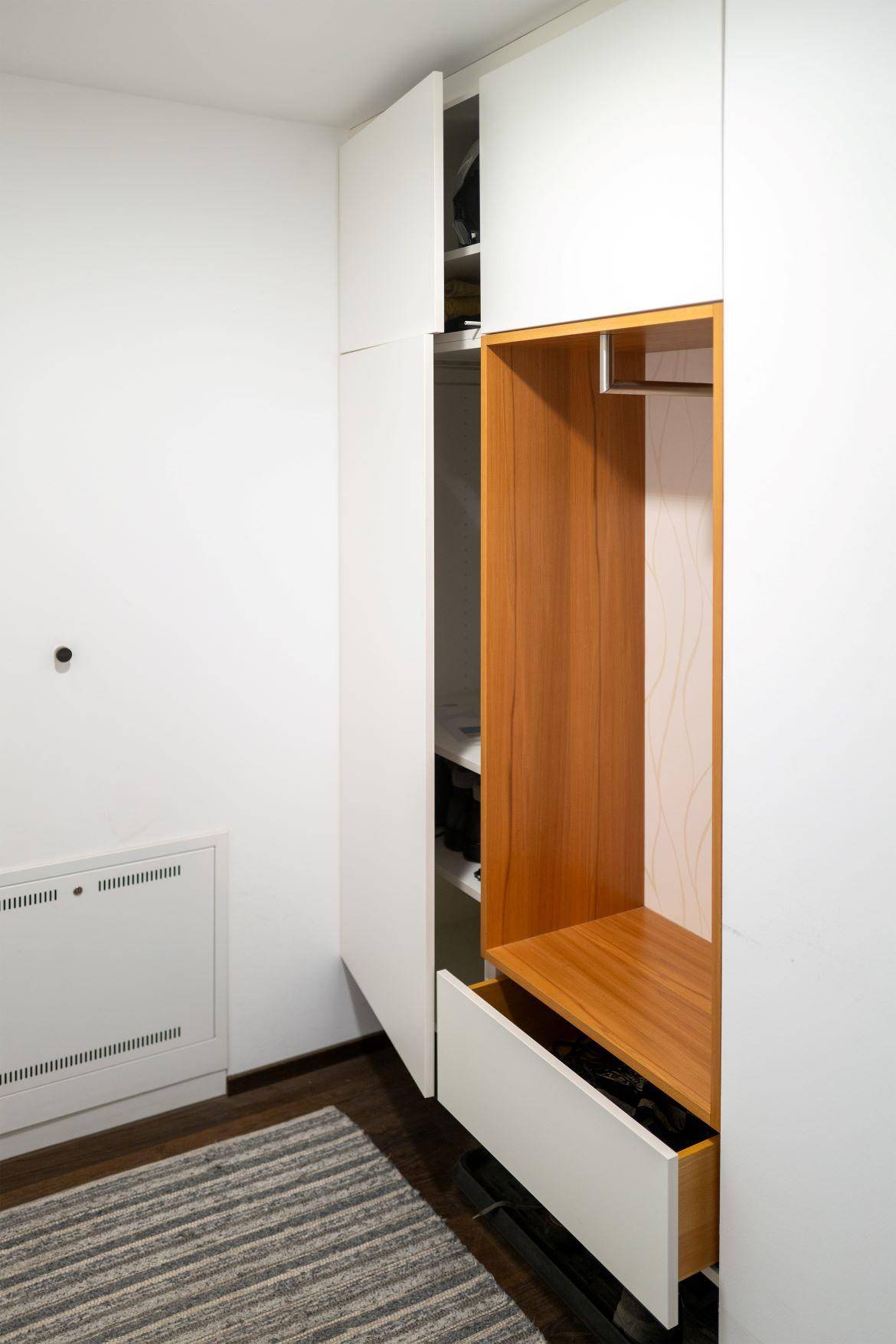 Einbauschrank Garderobe