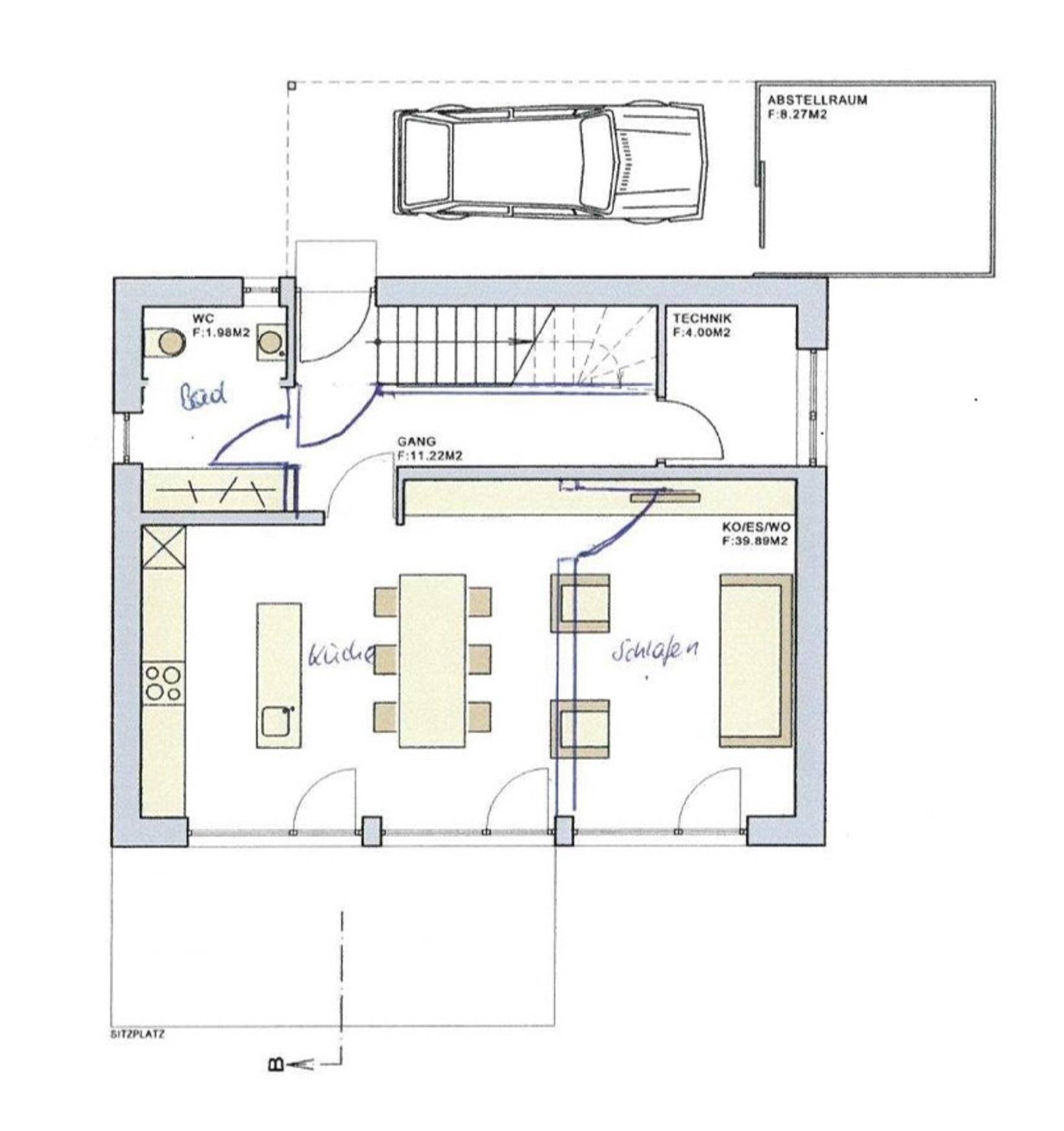 Grundriss Lachenmahd