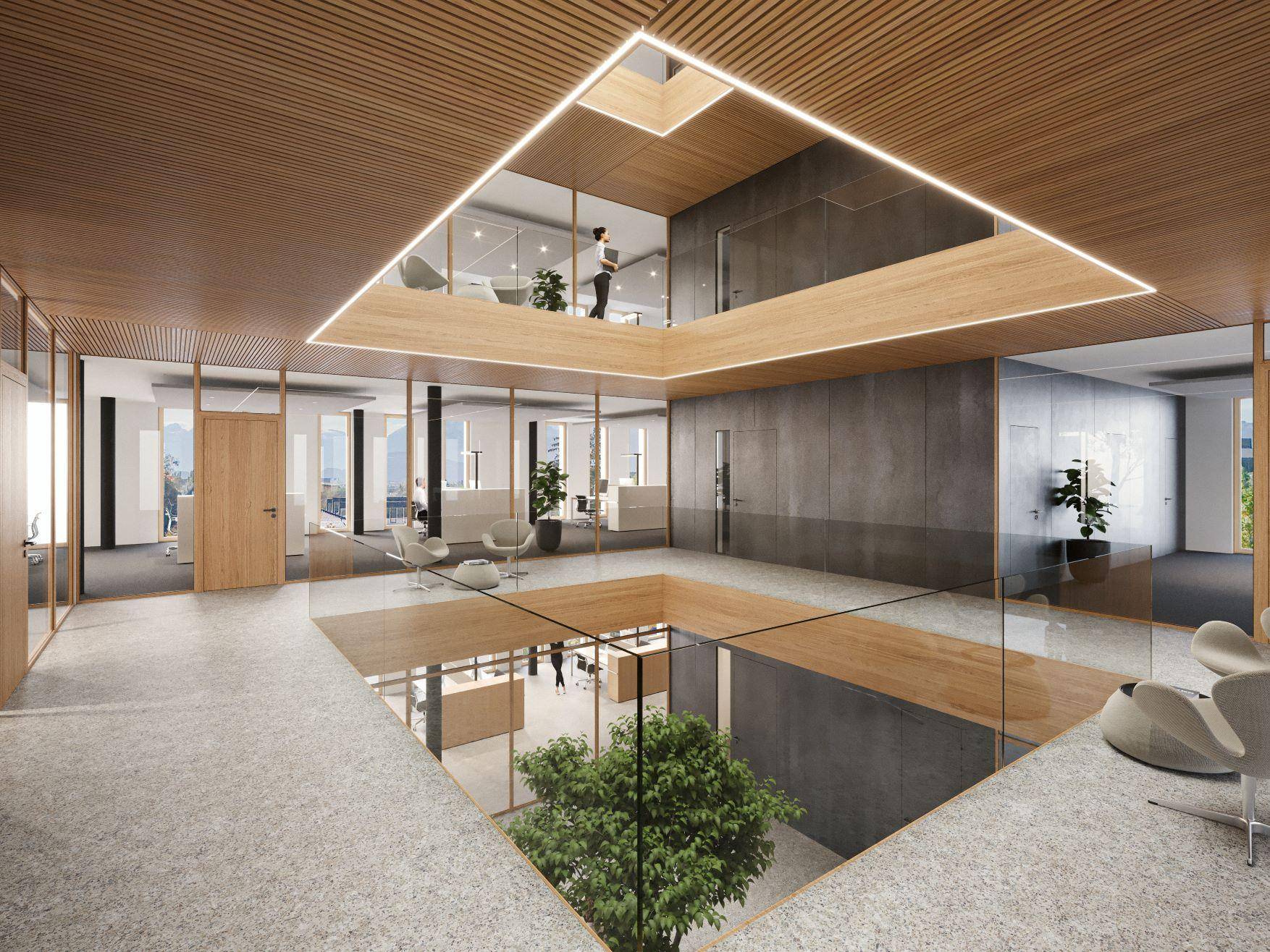 Ihr neuer Unternehmensstandort im +TOWER – pohled 5