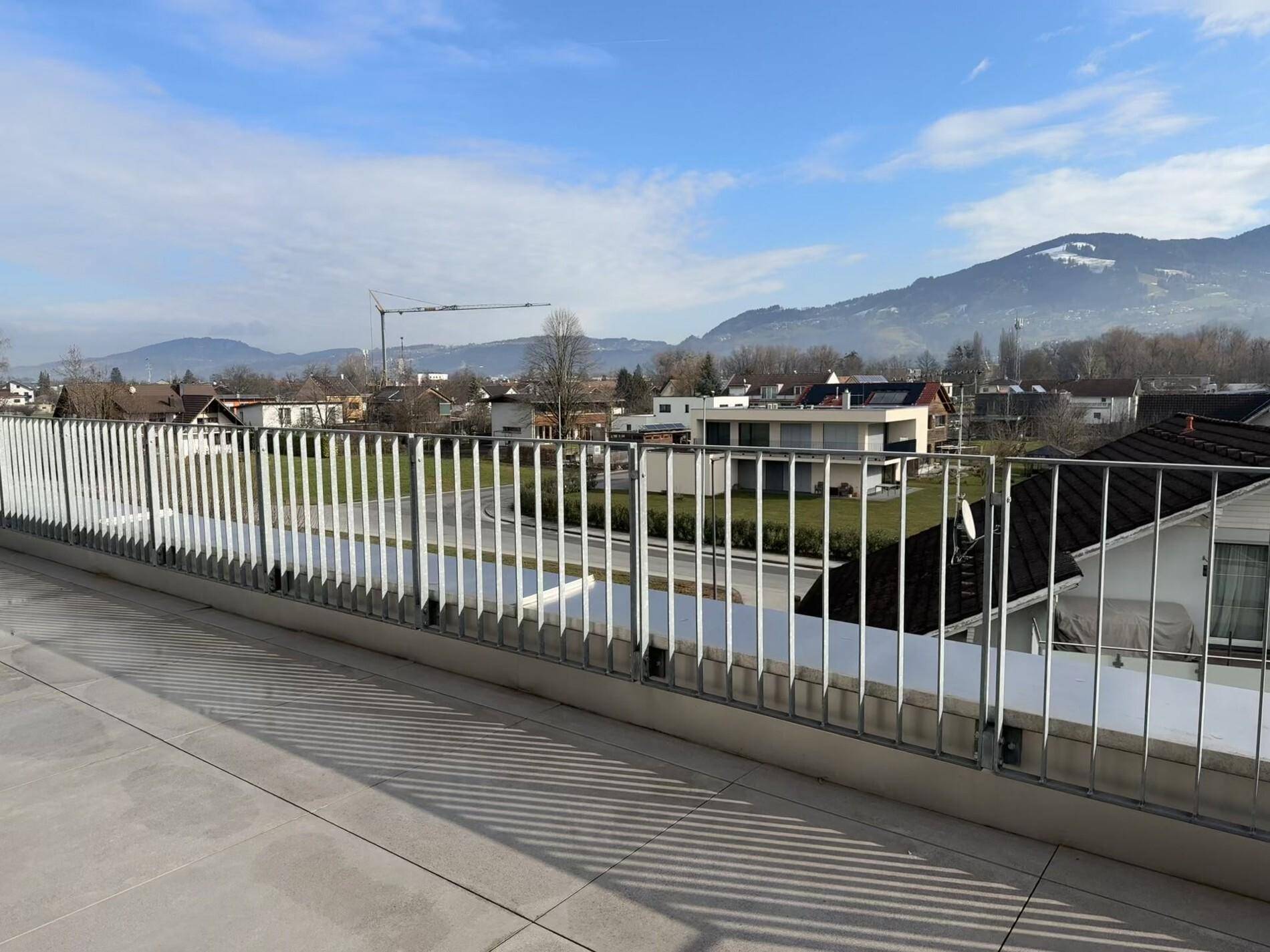 Terrasse mit Panoramablick