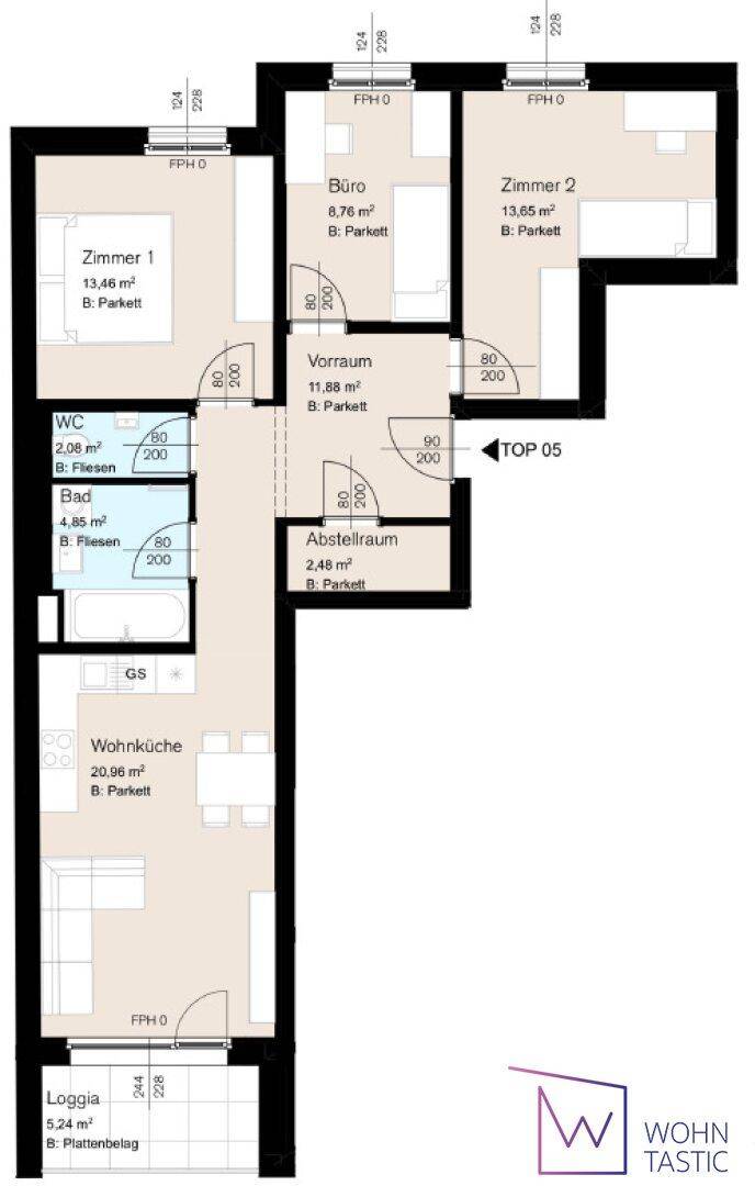 Wohnungsplan