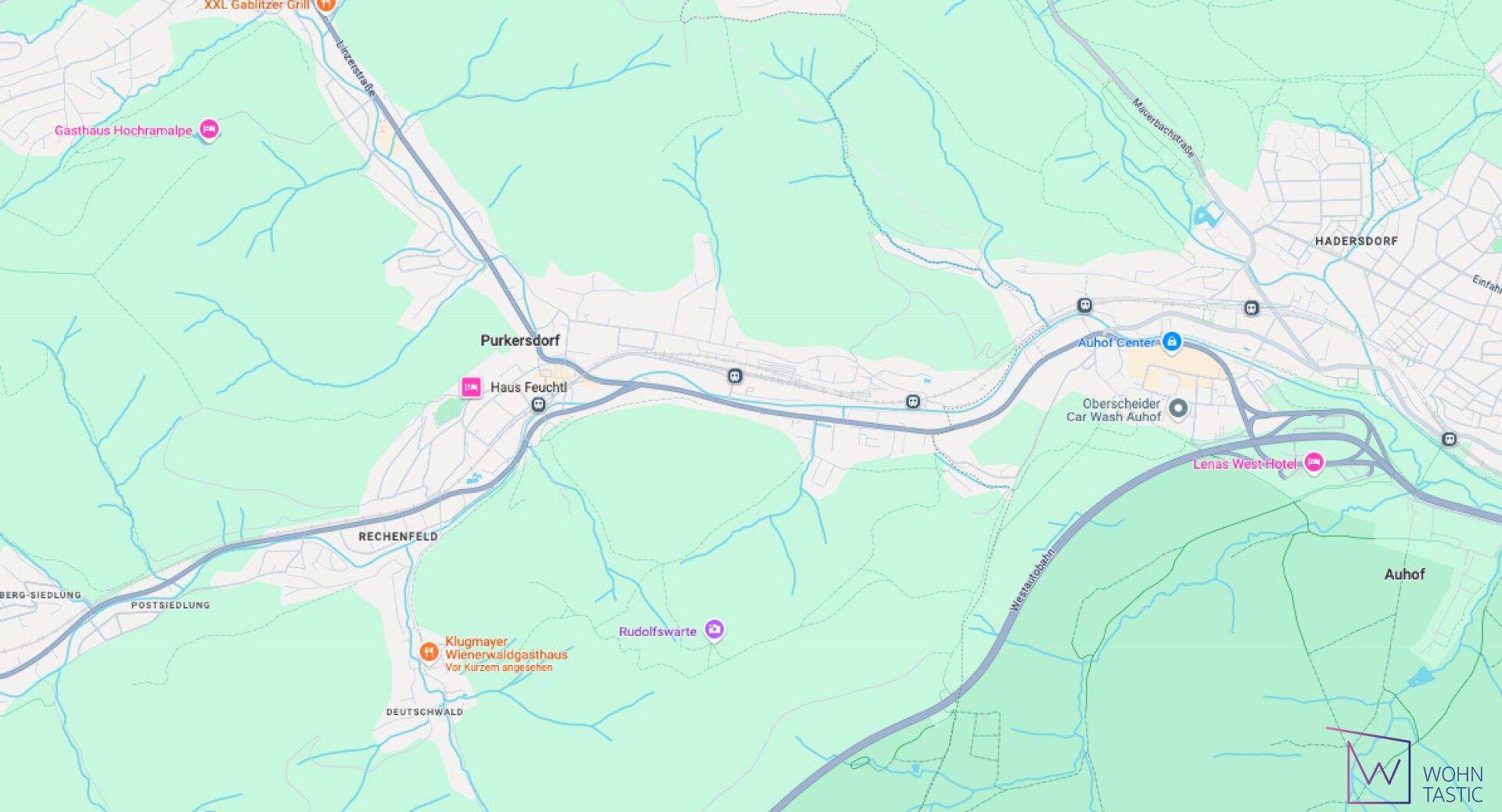 Umgebungskarte (Quelle: Google Maps)