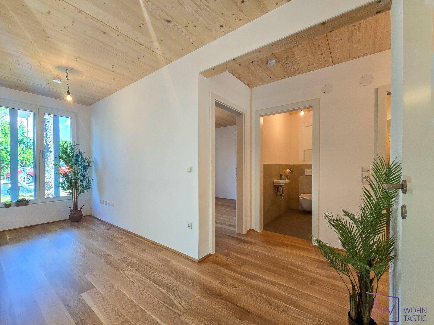 Großzügiges Vorzimmer.