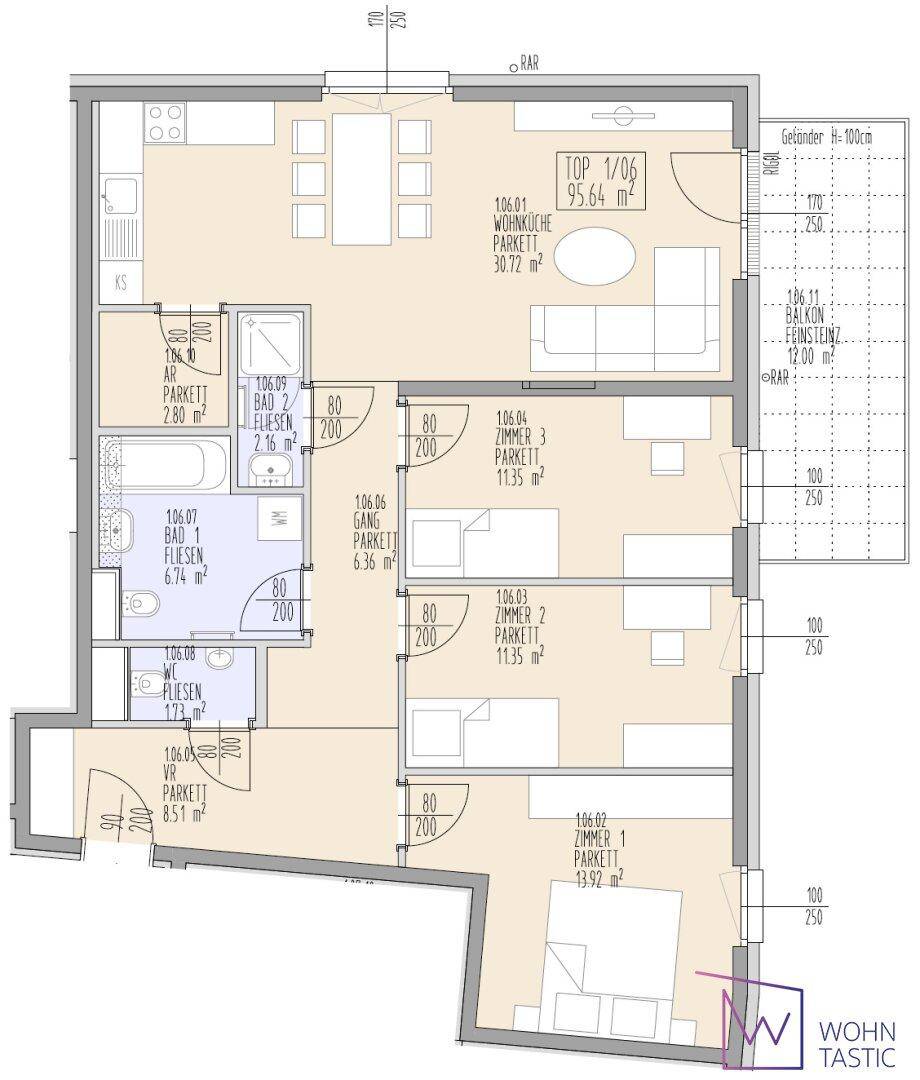 Wohnungsplan