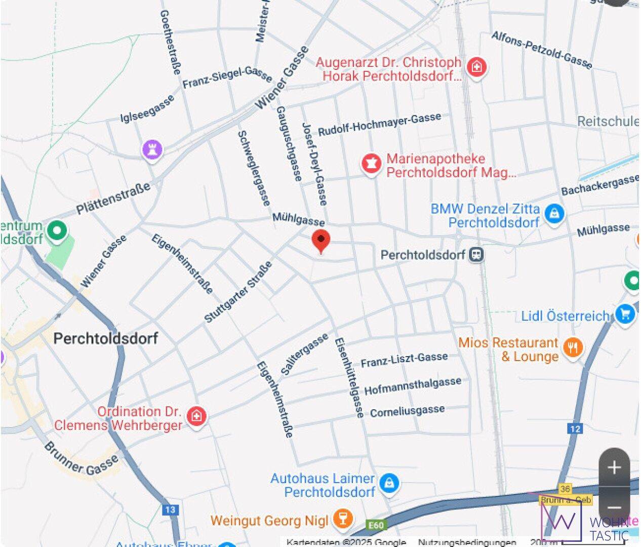 Lageplan (Quelle: Google Maps)