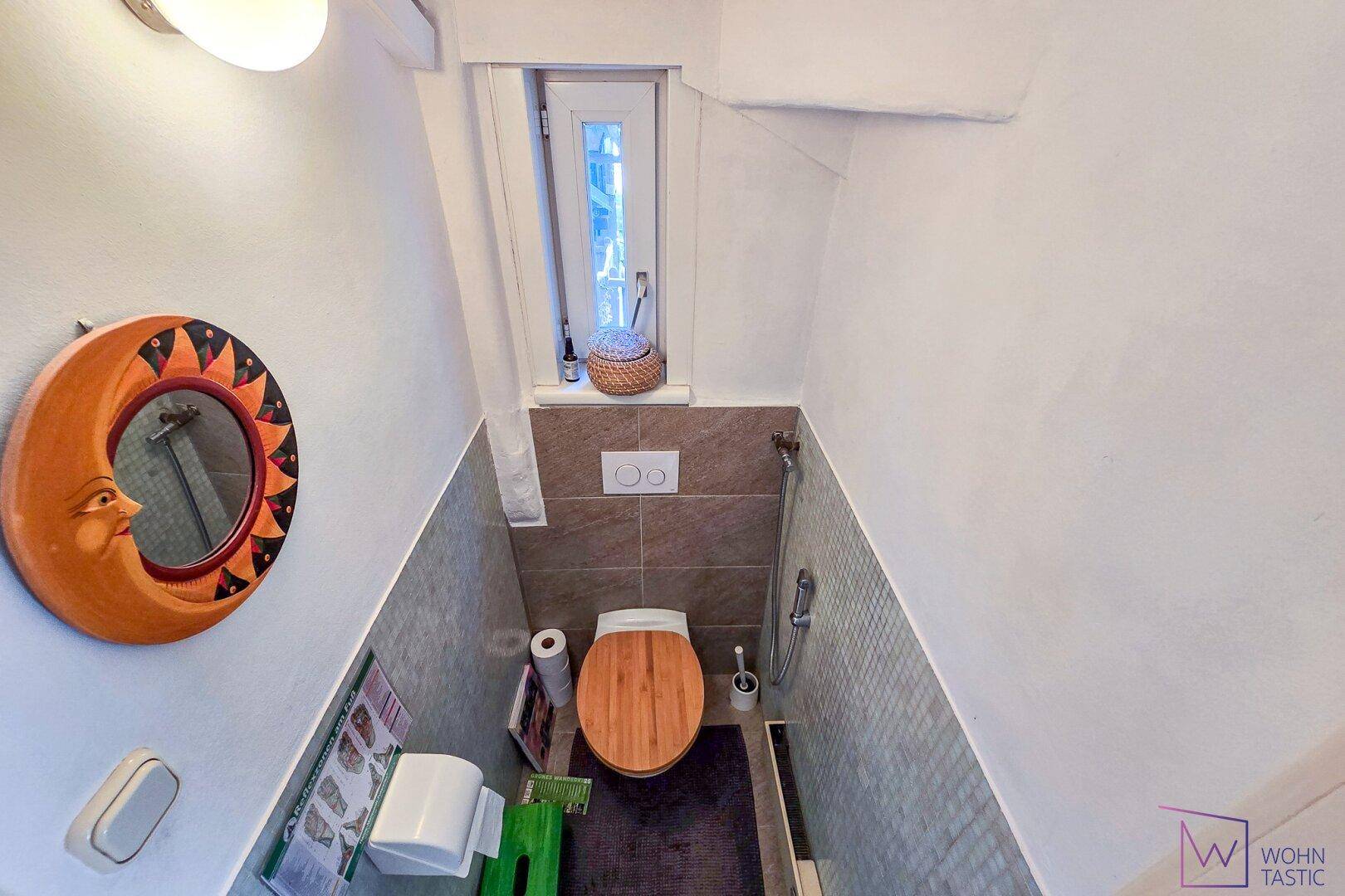 WC im Erdgeschoß