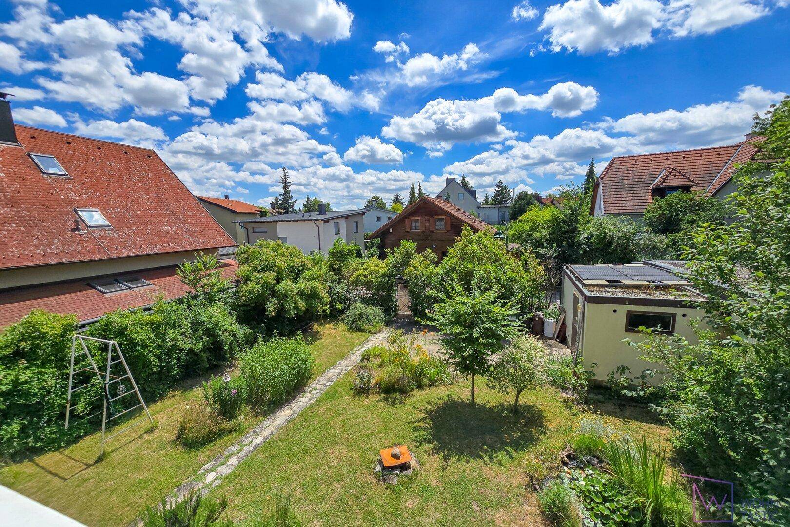 Ausblick in den Garten