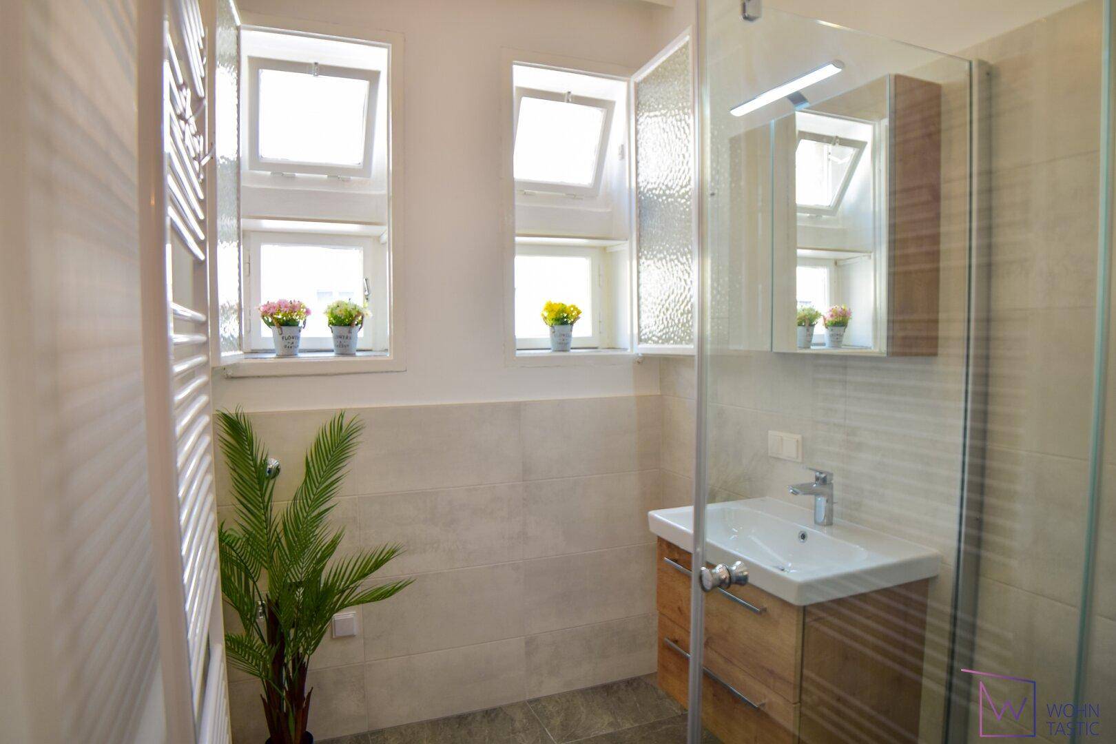 Komplett neues Badezimmer.