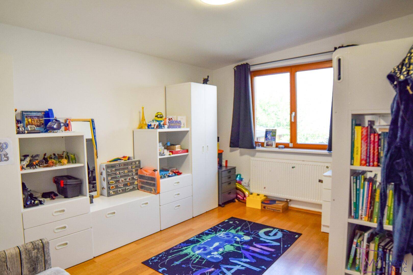 Zimmer 3 mit Blickrichtung Osten.