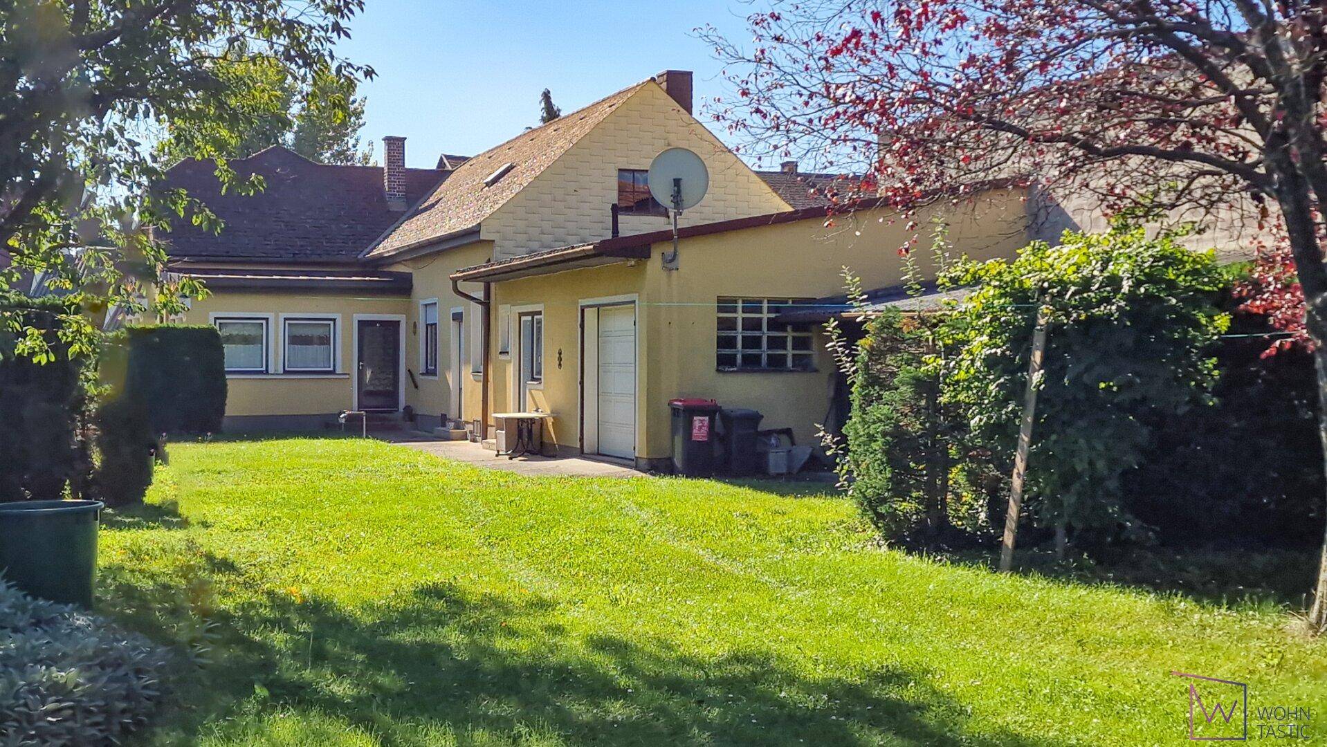 Einfamilienhaus auf Grundstück 1.
