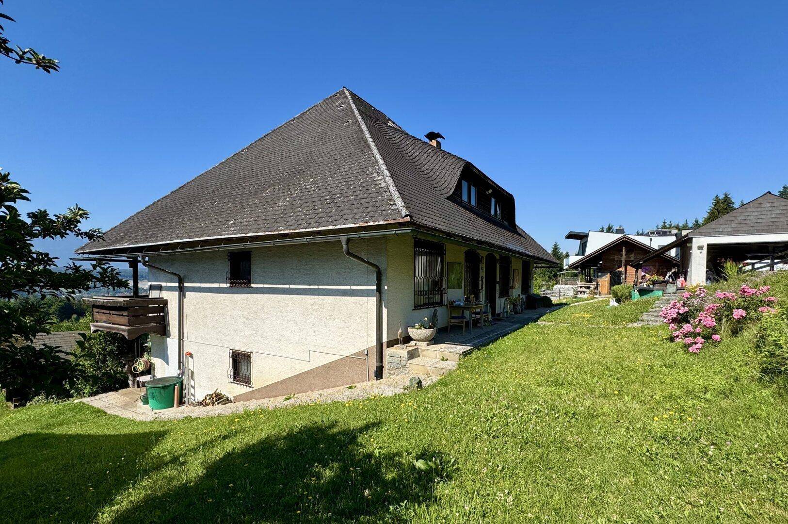Einzigartiges Anwesen mit Charakter, Qualität und beeindruckender Aussicht in Wernberg zu kaufen! - Ansicht 4