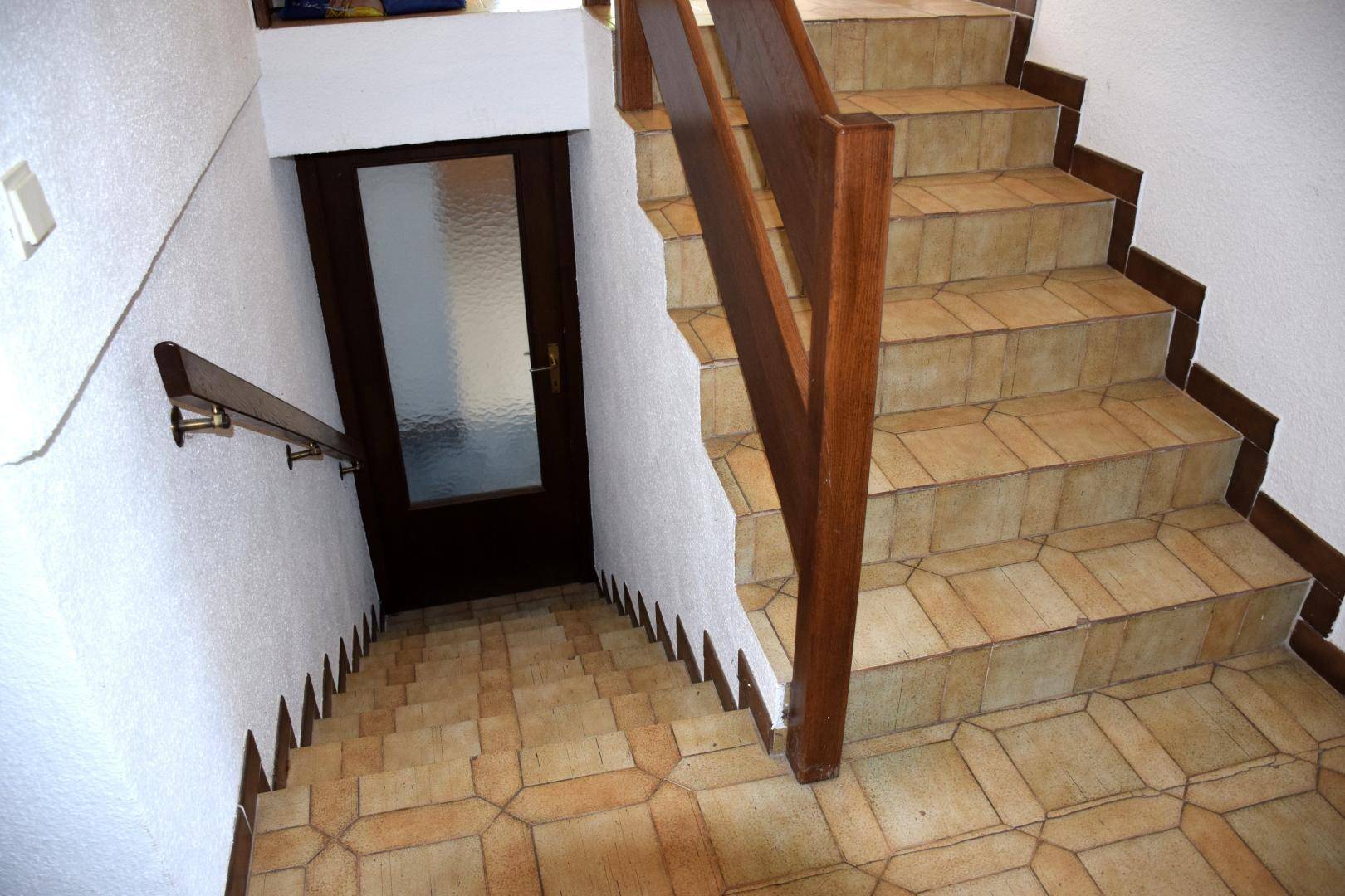 Stiegenabgang Kellergeschoss