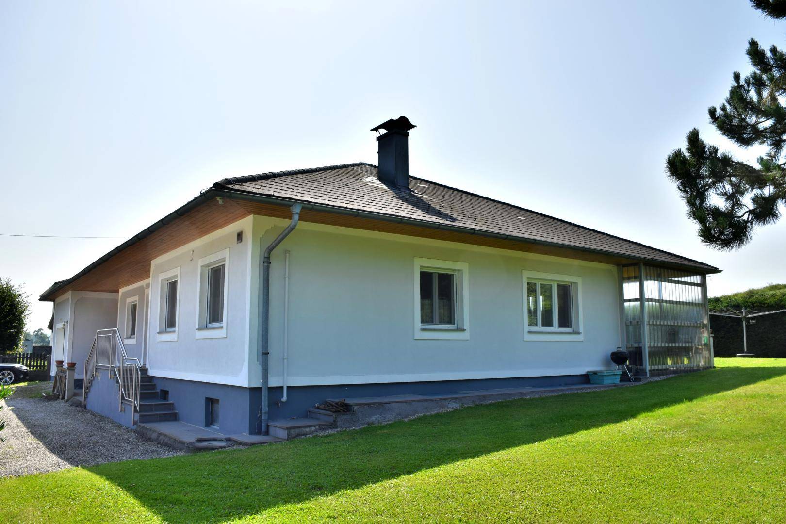 Bungalow Ansicht west