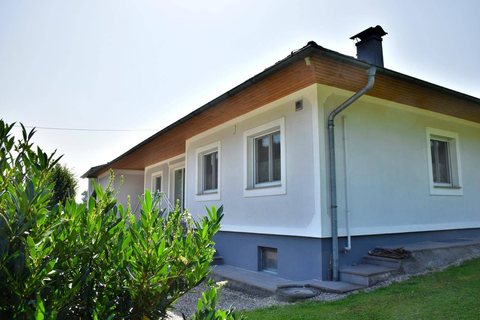 Bungalow Ansicht west, nord