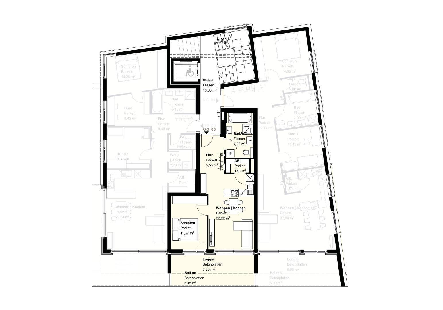 Grundriss OG05