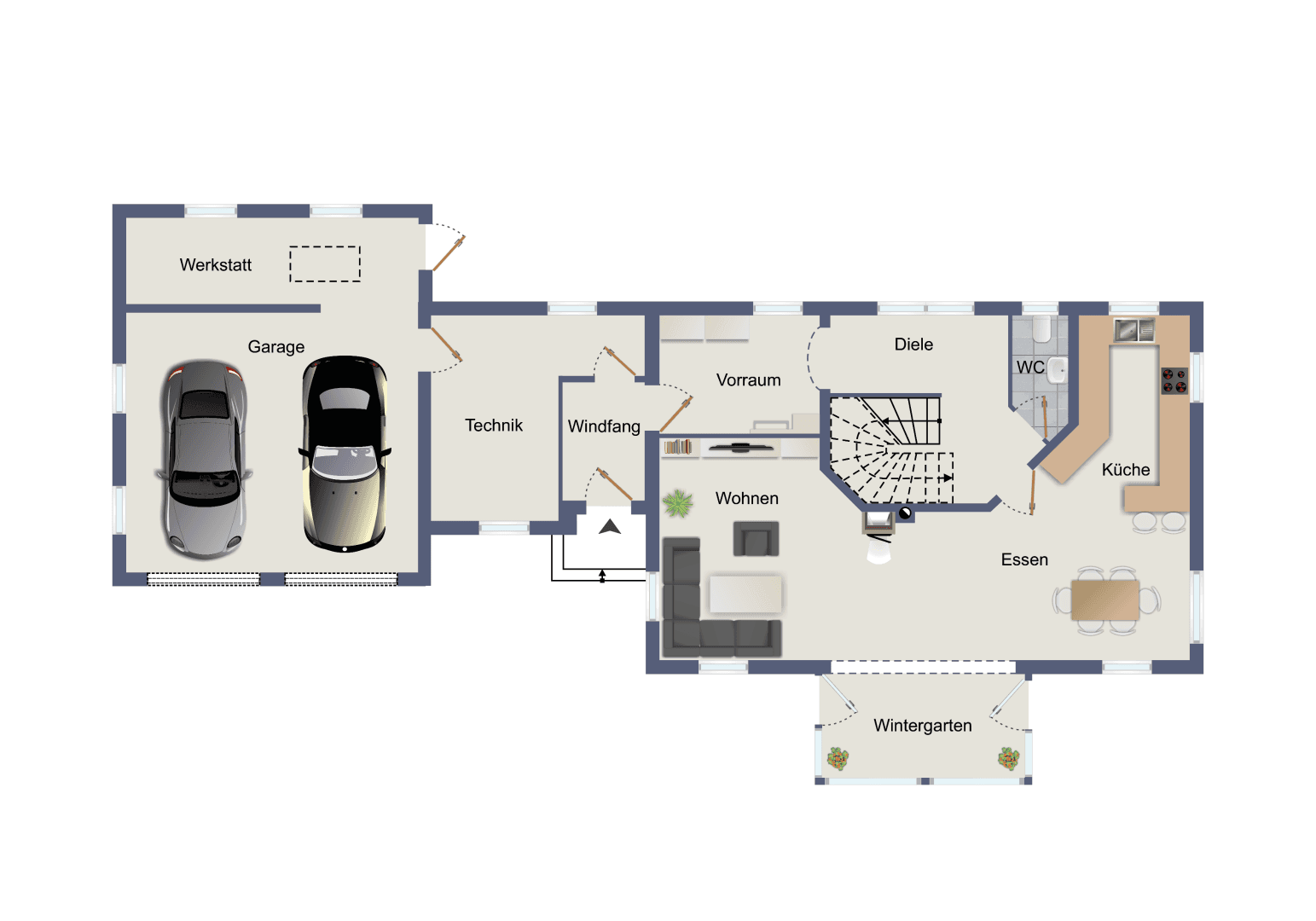 Grundriss EG