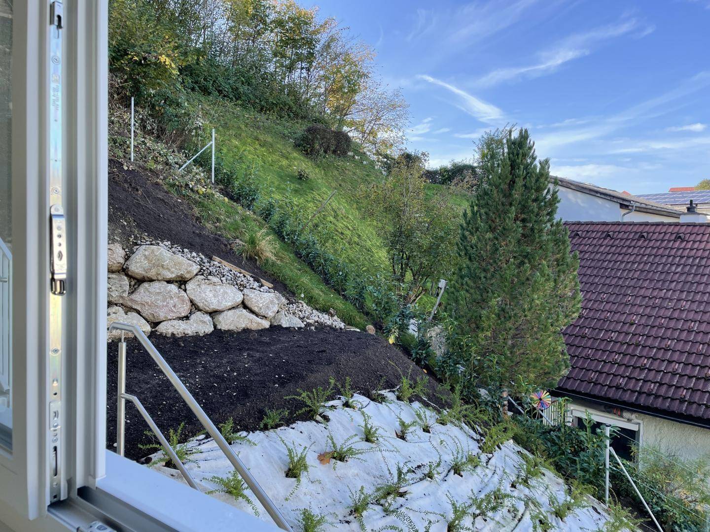Blick Richtung Garten