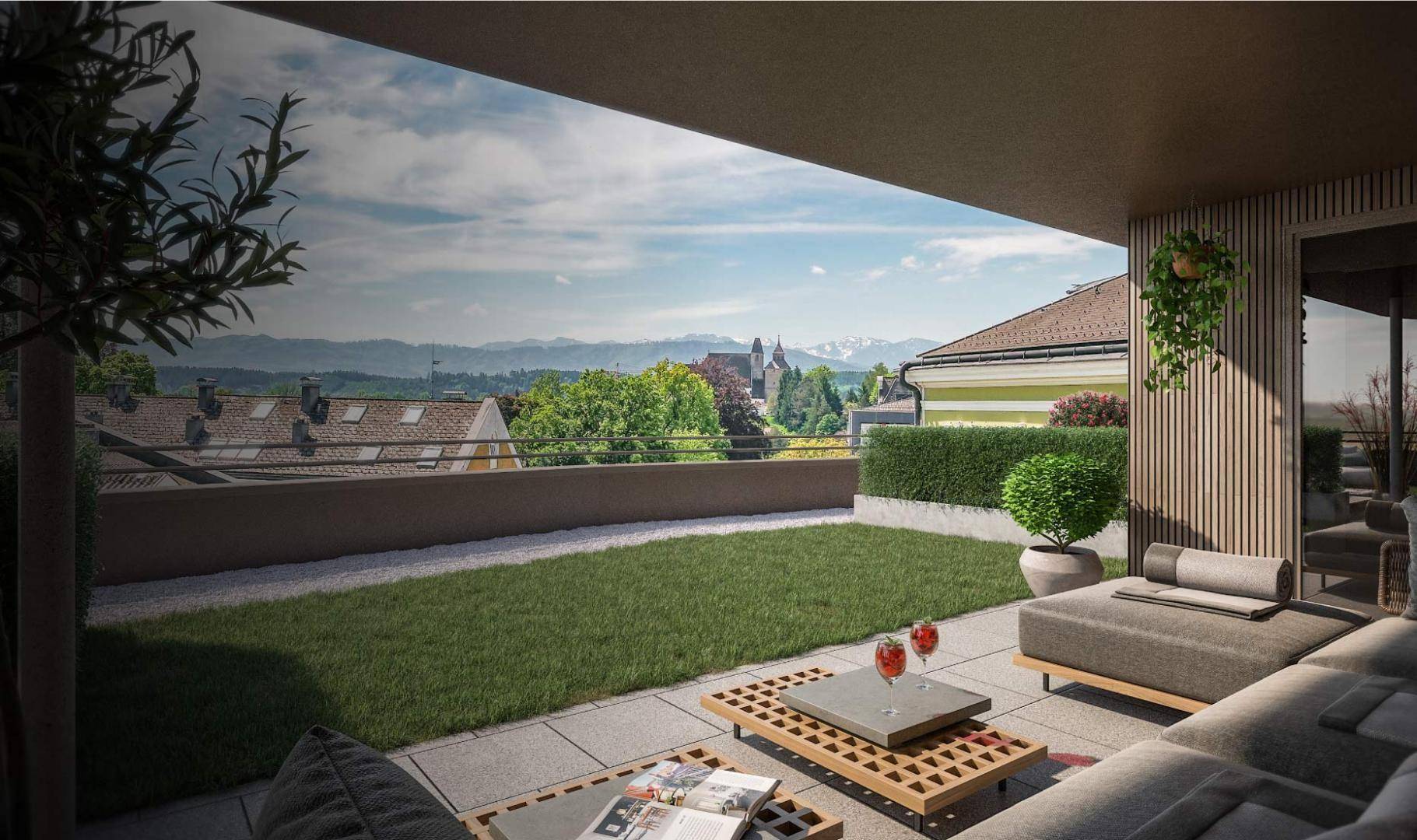 Dachgarten optional