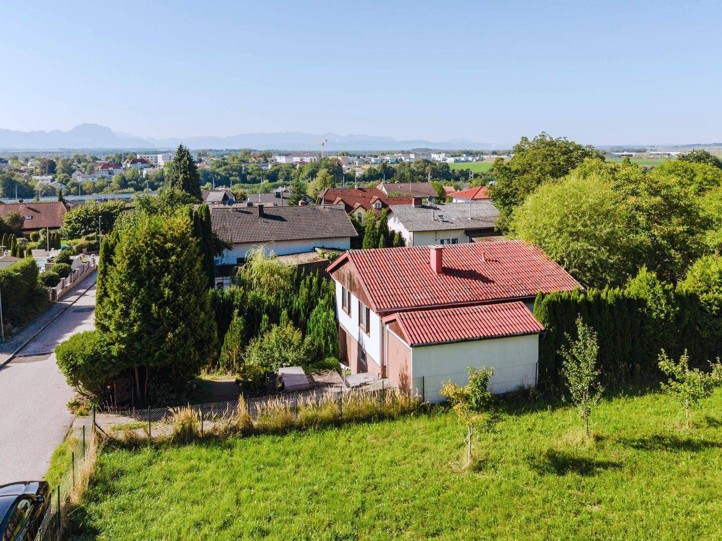 DrohneDrohne Blick Richtung Voralpen